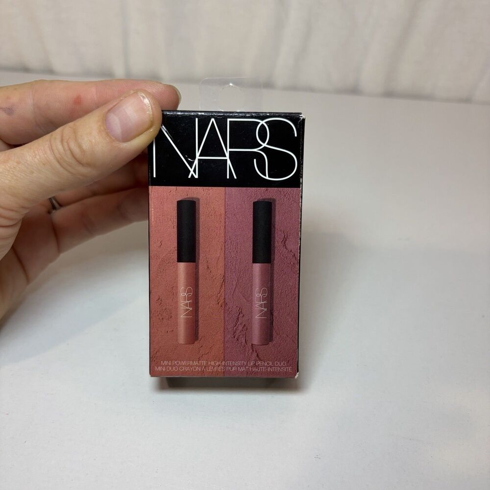 NARS Powermatte High-Intensity Matte Lip Pencil Mini Duo Take Me Home/Dolce Vita